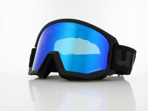UVEX | athletic CV S550527 2030 | black mat / mirror blue colorvision green