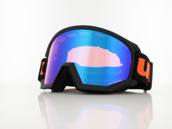 UVEX | athletic CV S550527 2230 | black matt / mirror blue colorvision orange