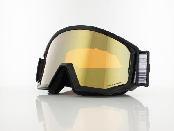 UVEX | athletic CV S550527 2530 | black / mirror gold cv orange