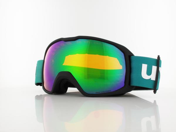 UVEX | xcitd CV S550642 2030 | black matt / mirror green cv orange