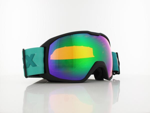 UVEX | xcitd CV S550642 2030 | black matt / mirror green cv orange