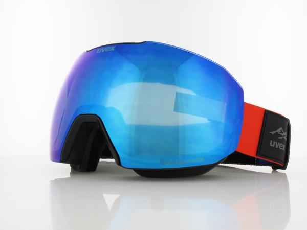 UVEX | epic ATTRACT CV S550660 2230 | black matt / FM blue smoke - yellow