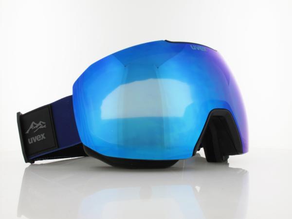 UVEX | epic ATTRACT CV S550660 2230 | black matt / FM blue smoke - yellow