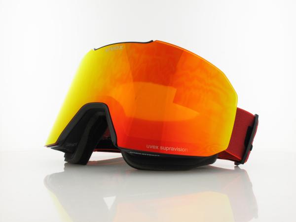 UVEX | evidnt ATTRACT S550670 2030 | black matt / FM red orange - yellow