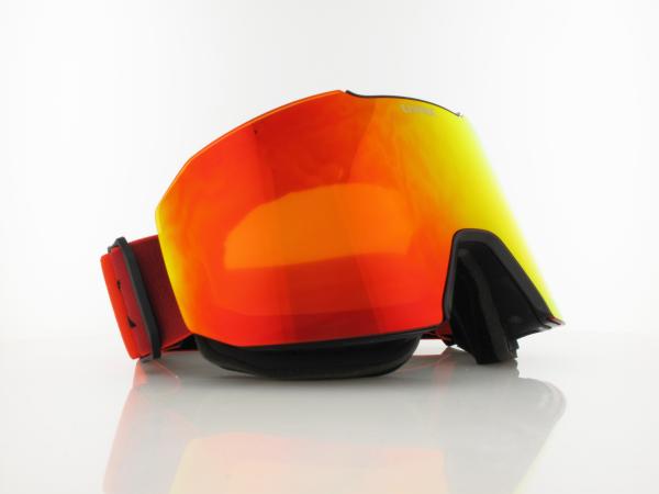 UVEX | evidnt ATTRACT S550670 2030 | black matt / FM red orange - yellow