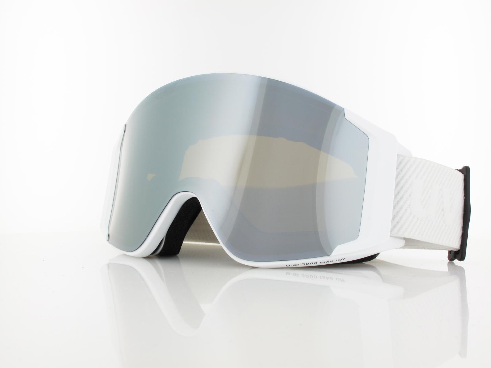 UVEX | g.gl 3000 TO S551331 1130 | white mat / mirror silver - lgl lite clear
