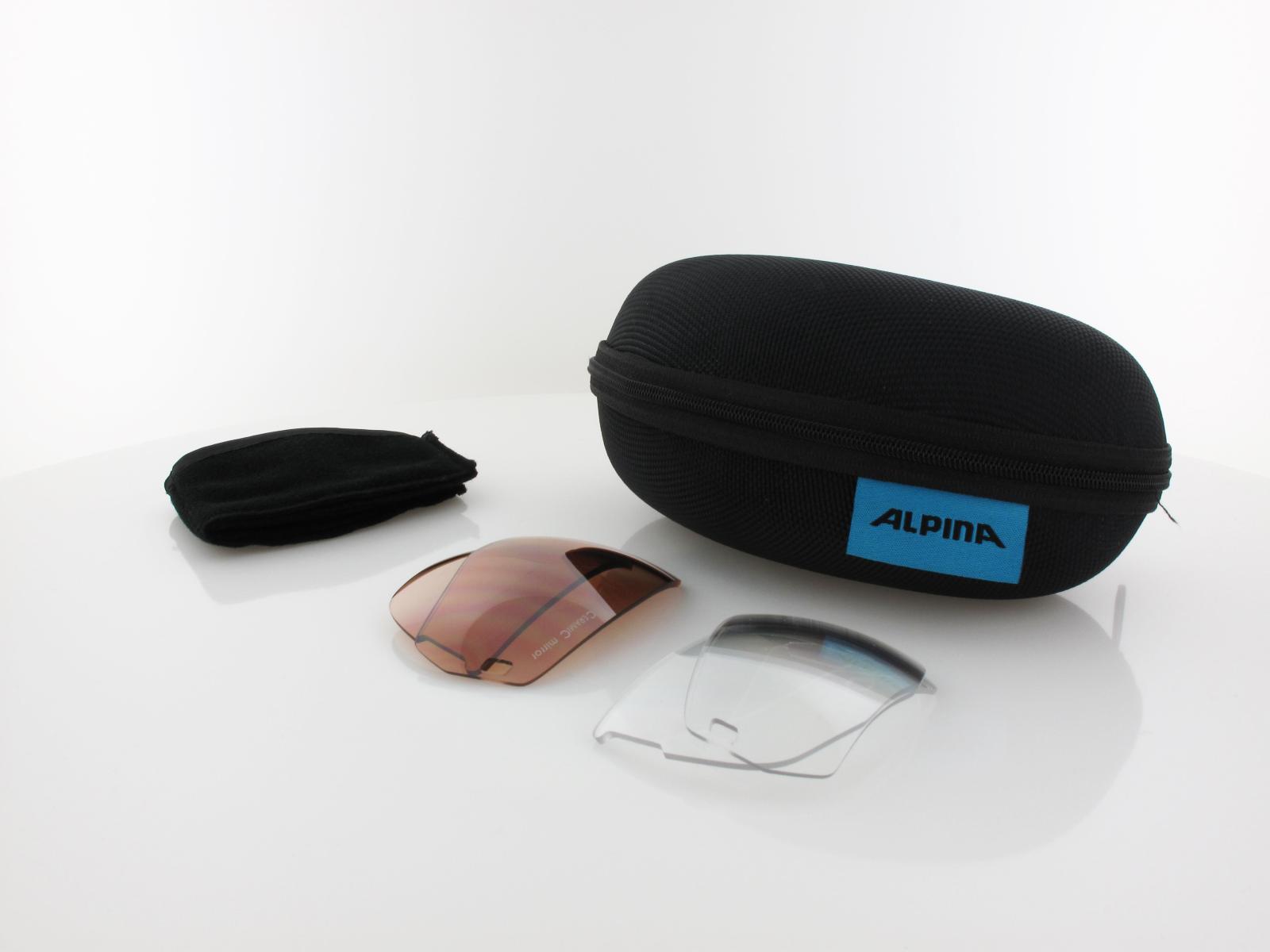 ALPINA Cyklistické okuliare TRI-SCRAY 2.0 čierne, vymeniteľné sklá - Shop