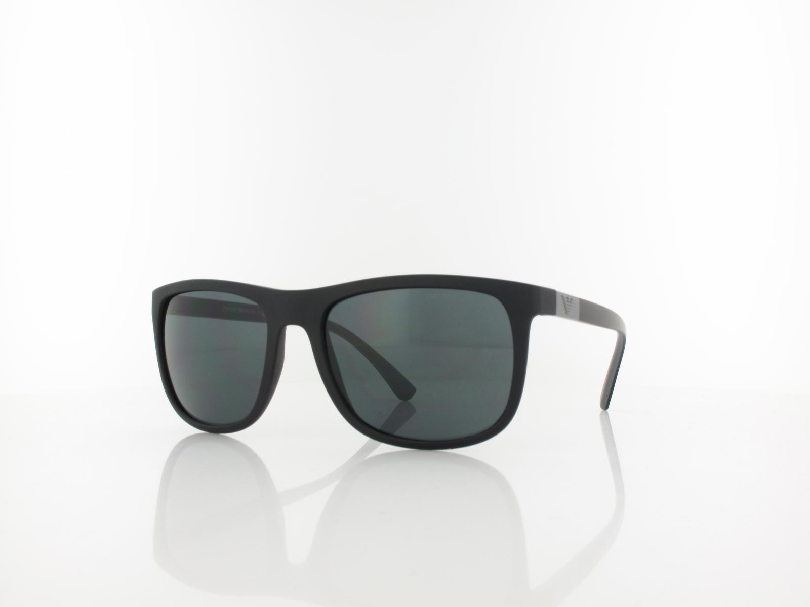 Emporio Armani | EA4079 504287 57 | matte black / grey