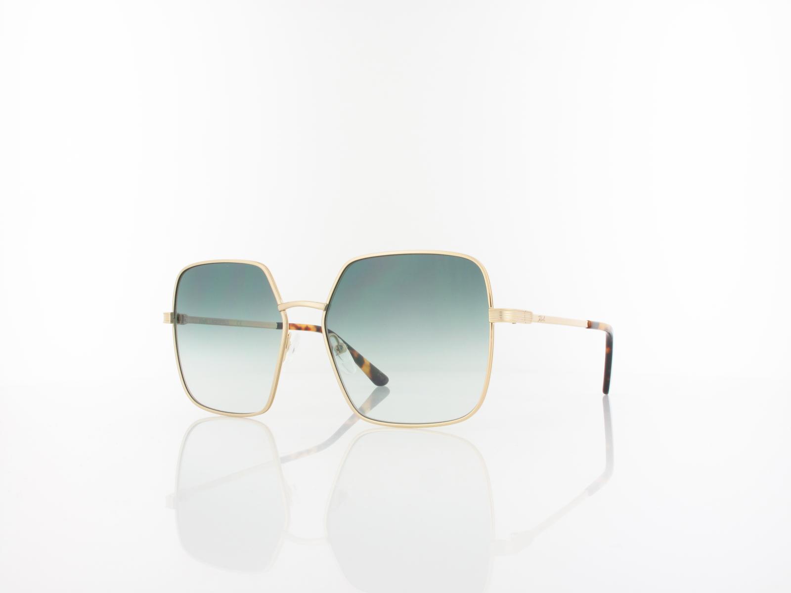 Karl Lagerfeld | KL327S 714 54 | shiny gold / gradient green