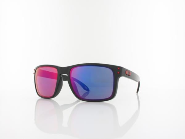 Oakley | Holbrook OO9102 36 55 | matte black / +red iridium