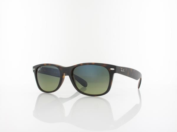 Ray Ban | New Wayfarer RB2132 894/76 55 | matte havana / blue green mirror polar