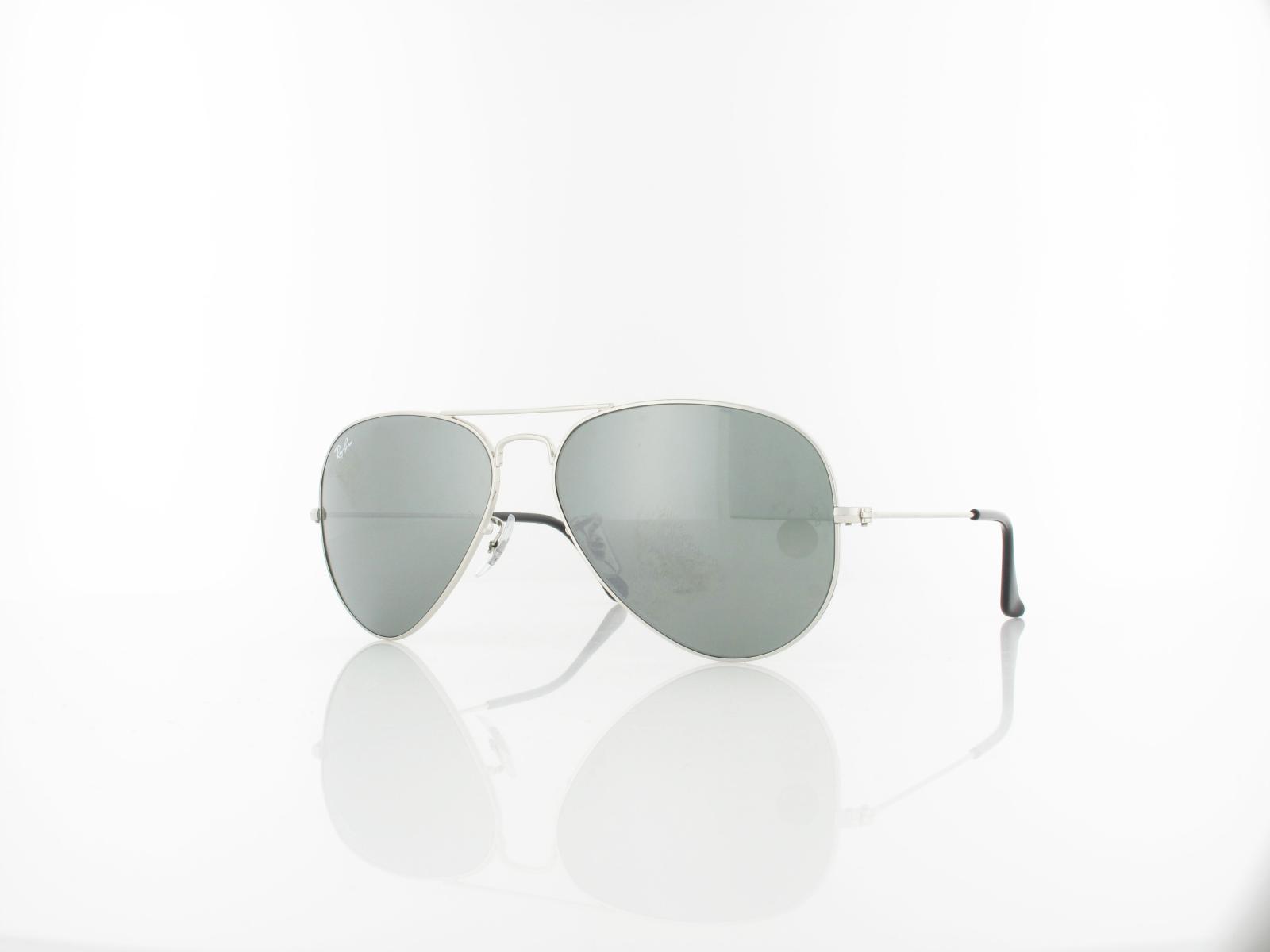 Ray Ban | Aviator Large Metal RB3025 W3277 58 | silver / crystal grey mirror