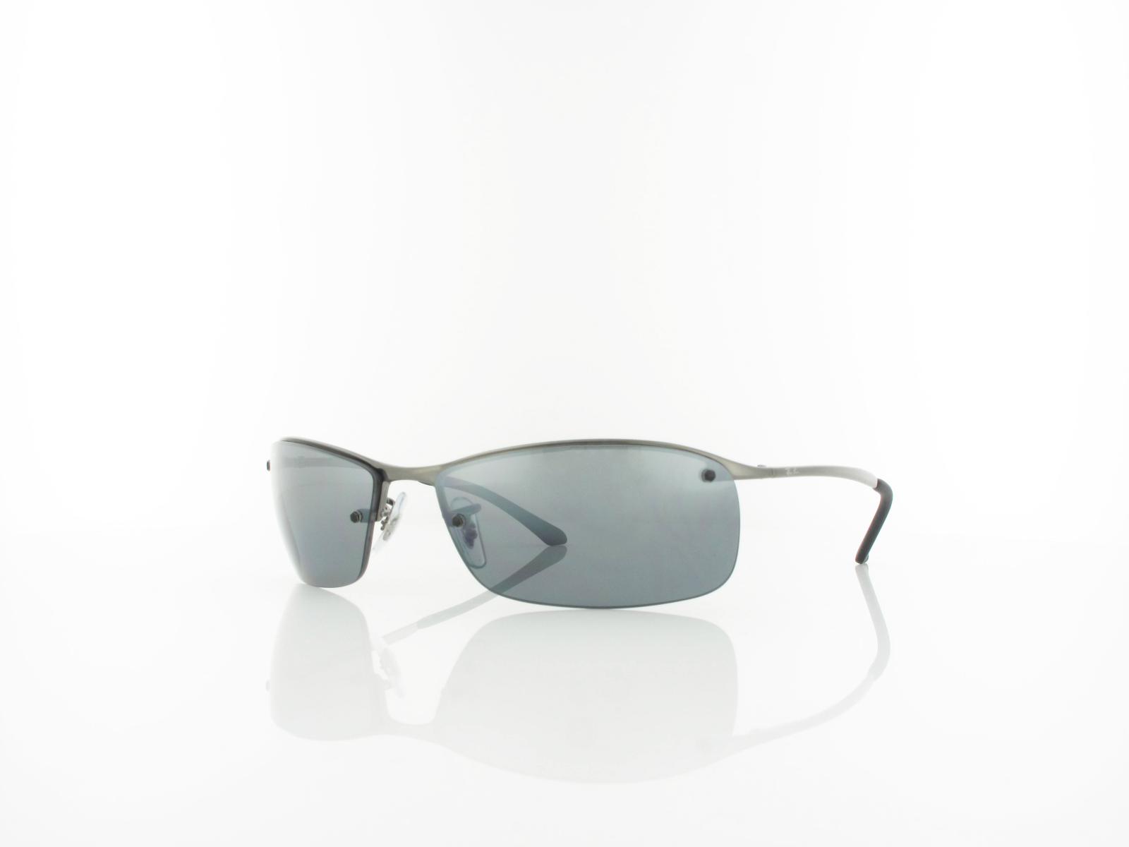 Ray Ban | Top Bar RB3183 004/82 63 | gunmetal / polar grey mirror silver gradient