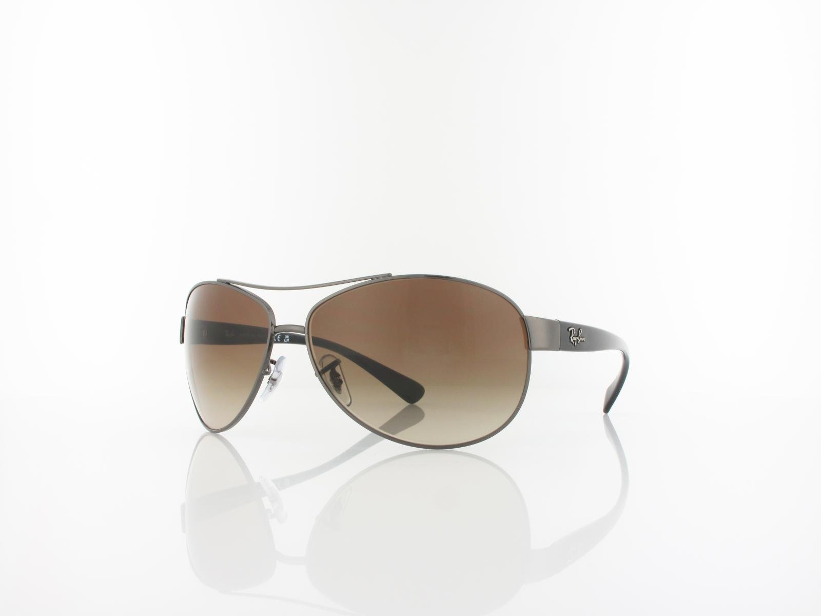 Ray Ban RB3386 004 13 63 gunmetal brown gradient