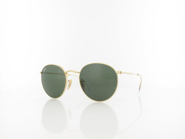 Ray Ban | Round Metal RB3447 001 53 | arista / crystal green