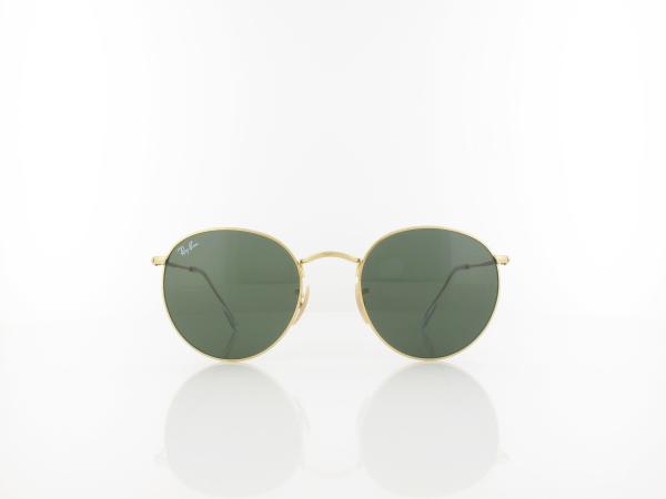 Ray Ban | Round Metal RB3447 001 53 | arista / crystal green