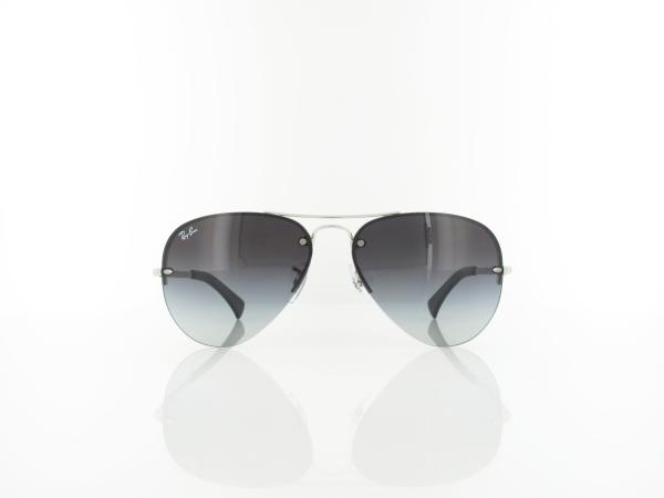 Ray Ban | RB3449 003/8G 59 | shiny silver / grey gradient