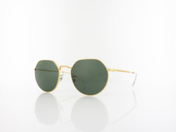 Ray Ban | Jack RB3565 919631 53 | legend gold / green