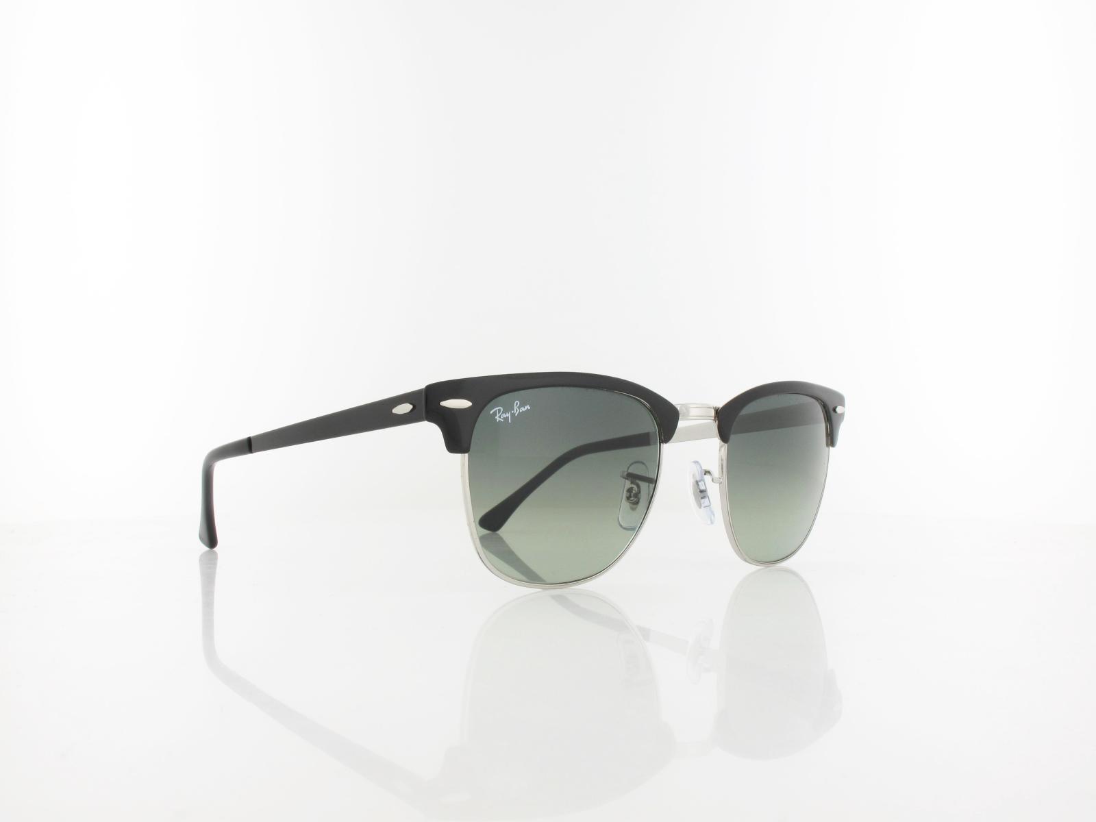 Ray Ban | Clubmaster Metal RB3716 900471 51 | silver top black / light grey gradient dark grey