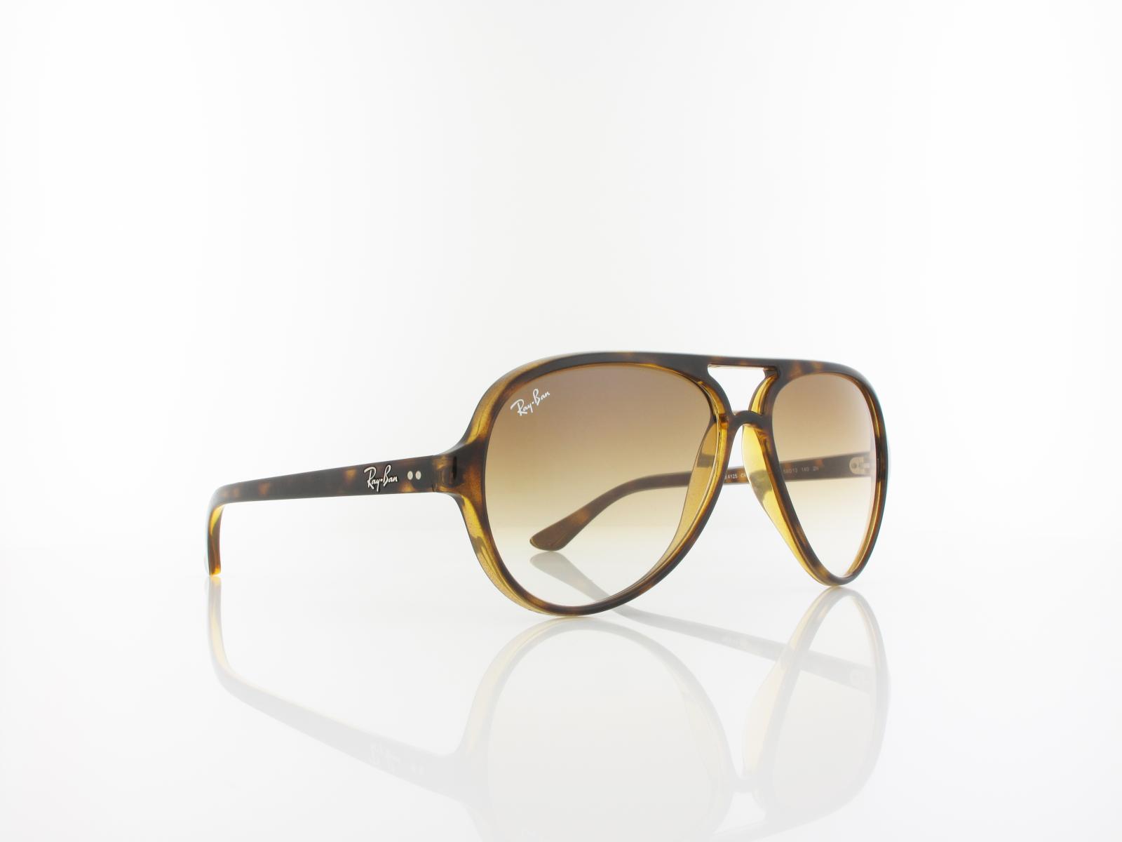 Ray Ban | Cats 5000 RB4125 710/51 59 | light havana / crystal brown gradient