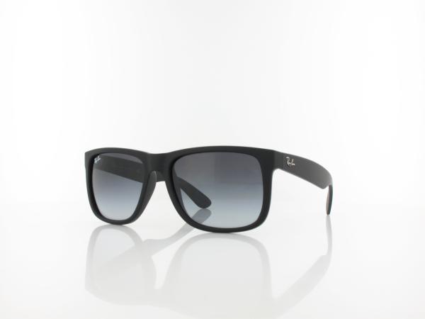 Ray Ban | Justin RB4165 601/8G 54 | rubber black / grey gradient