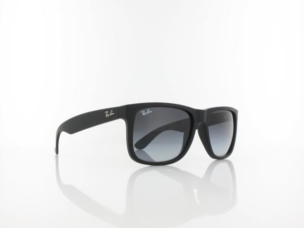 Ray Ban | Justin RB4165 601/8G 54 | rubber black / grey gradient