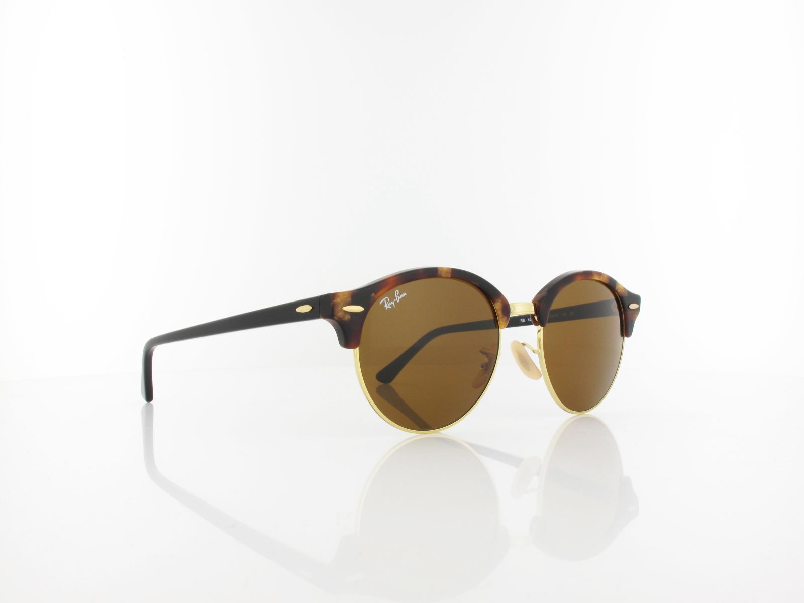 Ray Ban | Clubround RB4246 1160 51 | spotted brown havana / brown