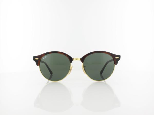Ray Ban | Clubround RB4246 990 51 | red havana / green