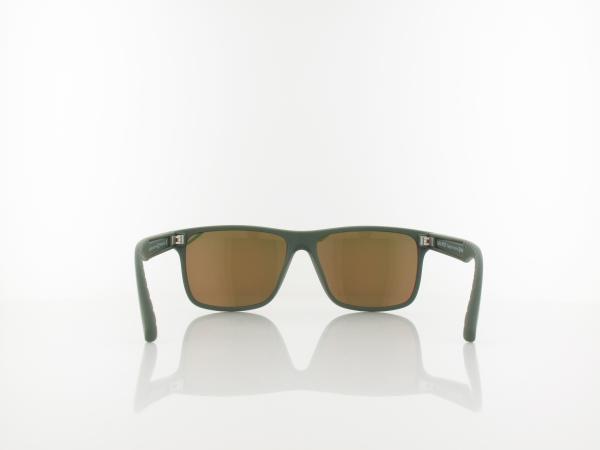 Red Bull SPECT | MAZE 003P 58 | green / brown with red mirror polarized