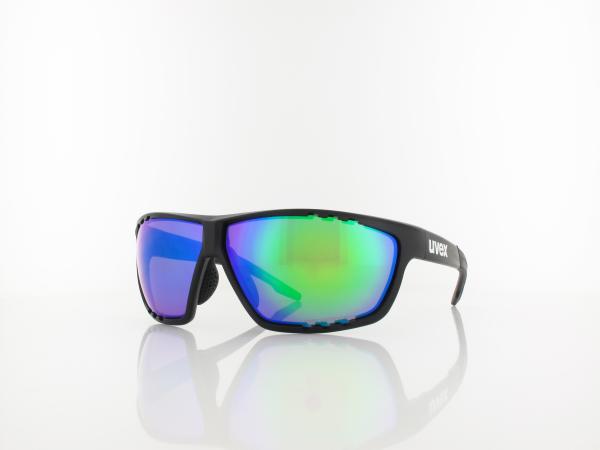 UVEX | sportstyle 706 CV S532018 2285 70 | black mat / cv mirror green
