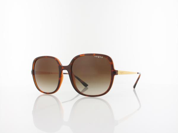 Vogue eyewear | VO5405S 238613 57 | top havana transparent brown / brown gradient