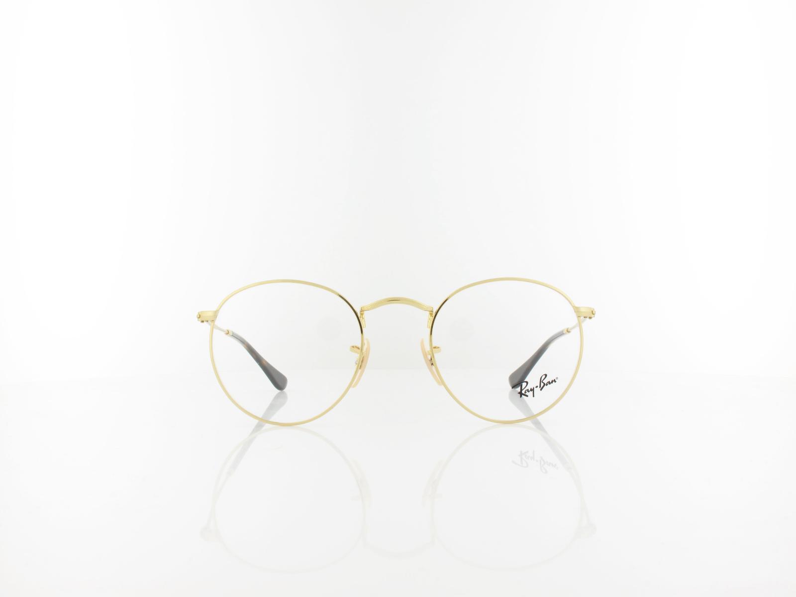 Ray Ban | Round Metal RX3447V 2500 47 | gold