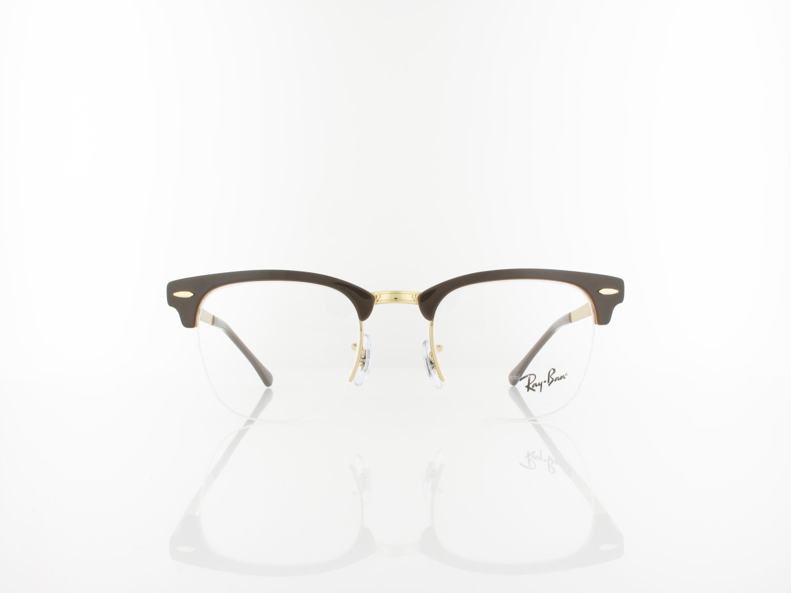 Ray Ban | Clubmaster Metal RX3716VM 3116 50 | brown on legend gold