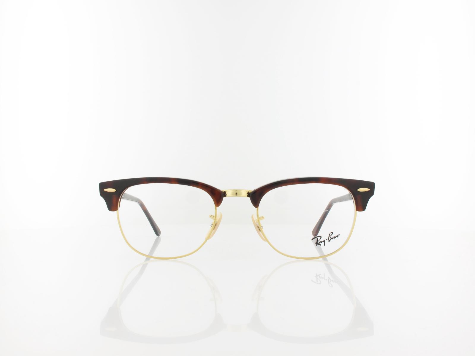 Ray Ban | Clubmaster RX5154 2372 51 | red havana