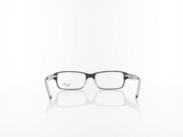 Ray Ban | RX5169 2034 54 | top black on transparent