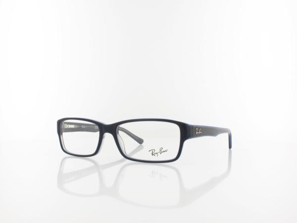 Ray Ban | RX5169 5815 54 | transparent grey on top blue