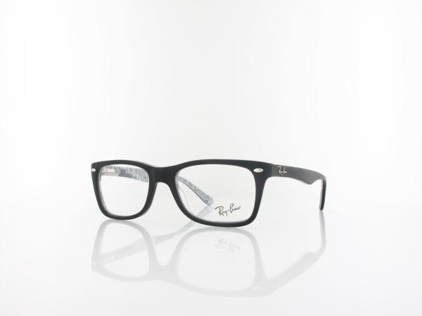 Ray Ban | RX5228 5405 50 | top mat black on tex camuflage