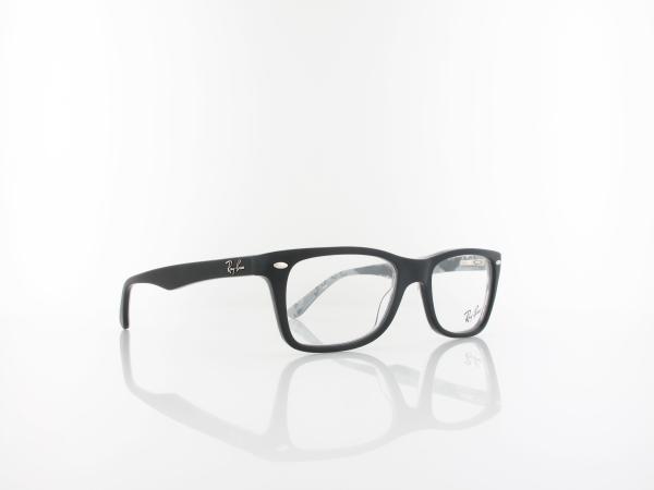 Ray Ban | RX5228 5405 50 | top mat black on tex camuflage