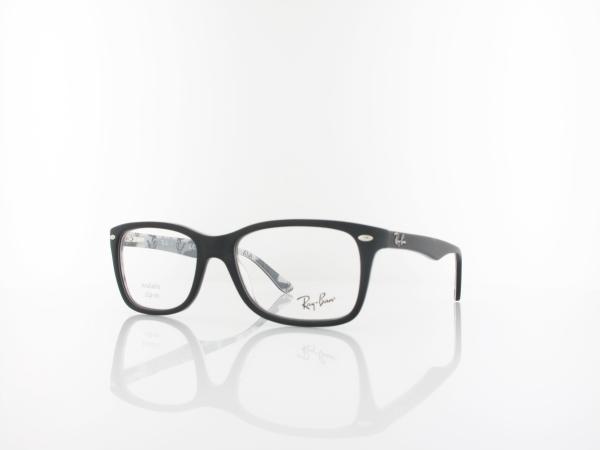 Ray Ban | RX5228 5405 53 | top mat black on tex camuflage