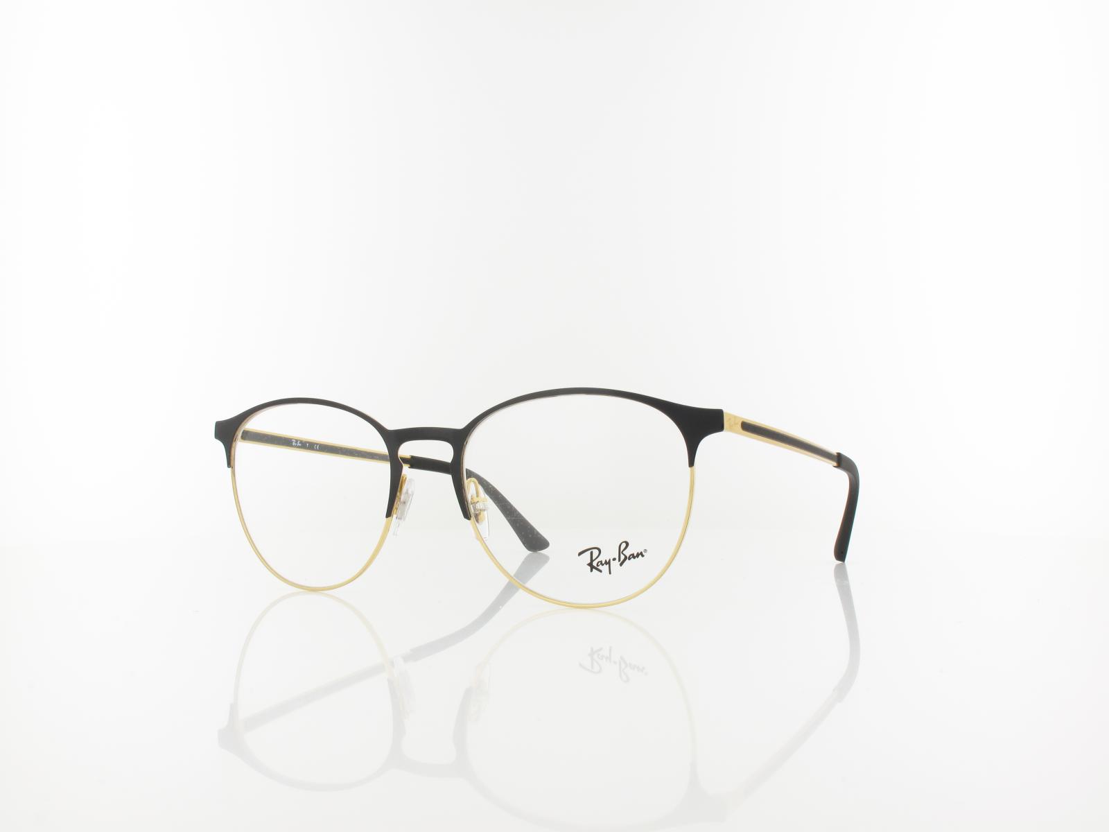 Ray Ban | RX6375 2890 53 | gold top in black