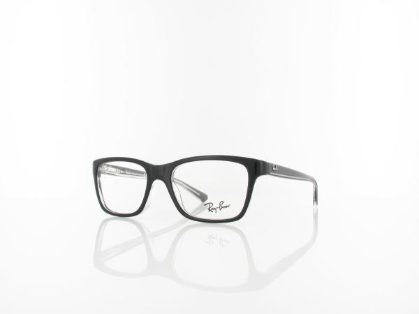 Ray Ban | RY1536 small 3529 48 | top black on transparent