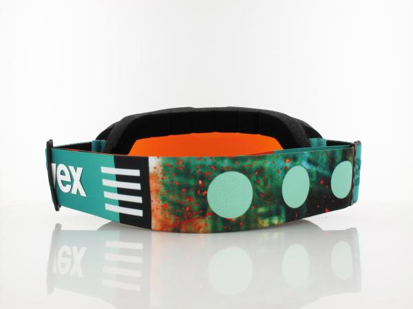 UVEX | xcitd CV S550642 2030 | black matt / mirror green cv orange