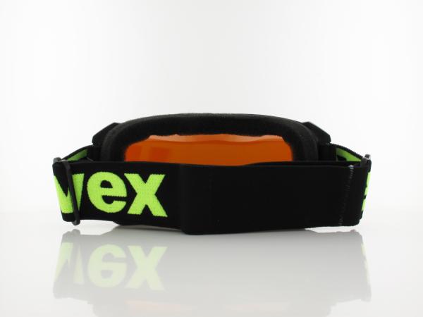 UVEX | flizz LG S553829 2130 | black mat lime / lasergold