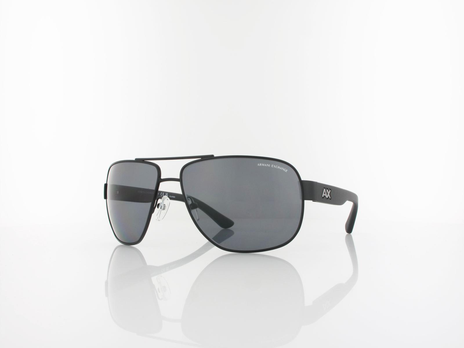 Armani Exchange AX2012S 606381 62 matte black grey polar