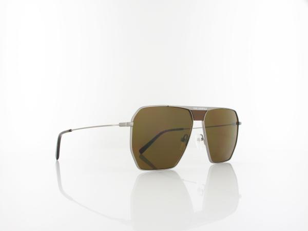 Karl Lagerfeld | KL350S 042 58 | matte silver / brown