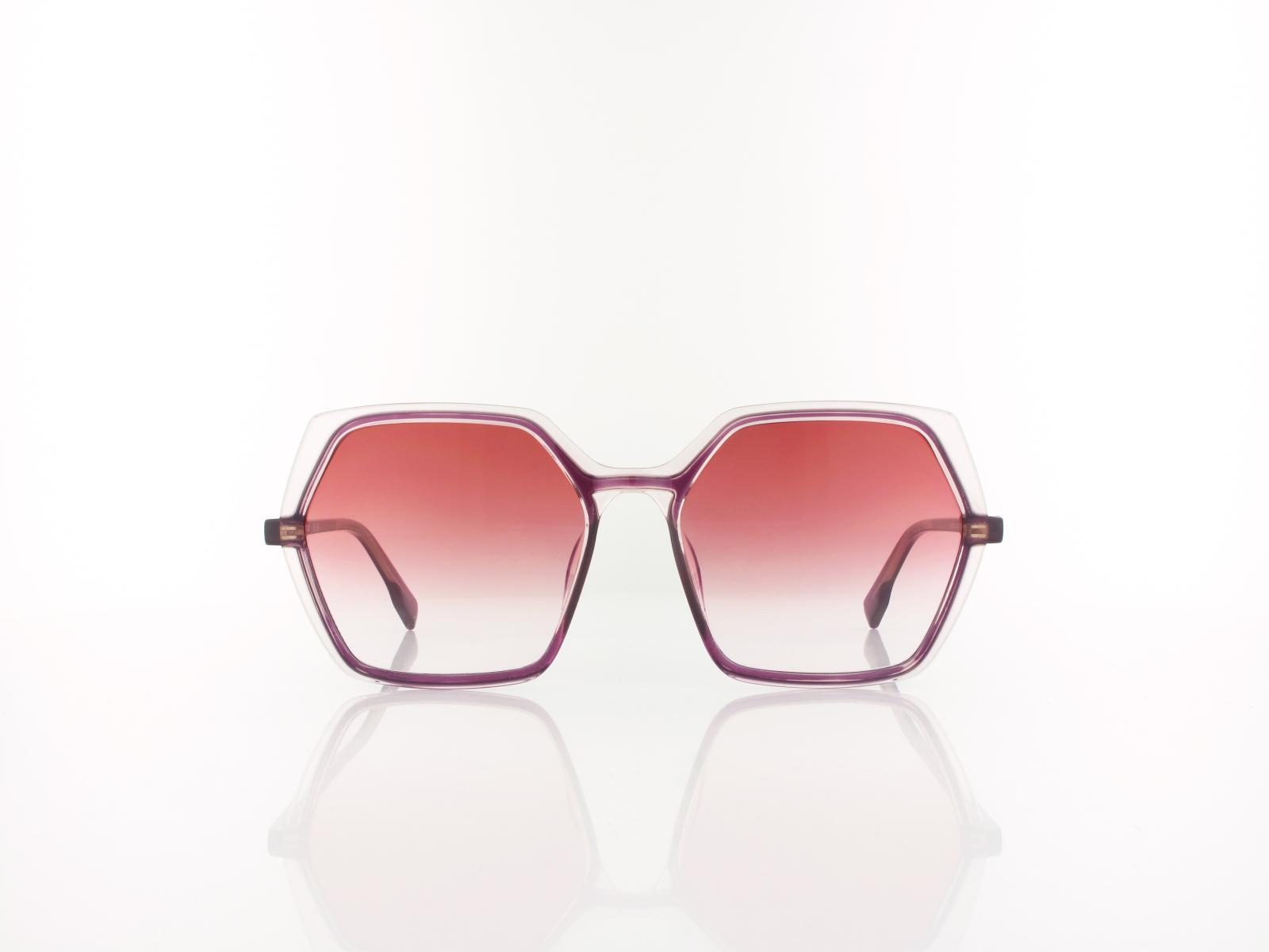 Karl Lagerfeld | KL6083S 626 56 | dark strawberry rose / rosé gradient
