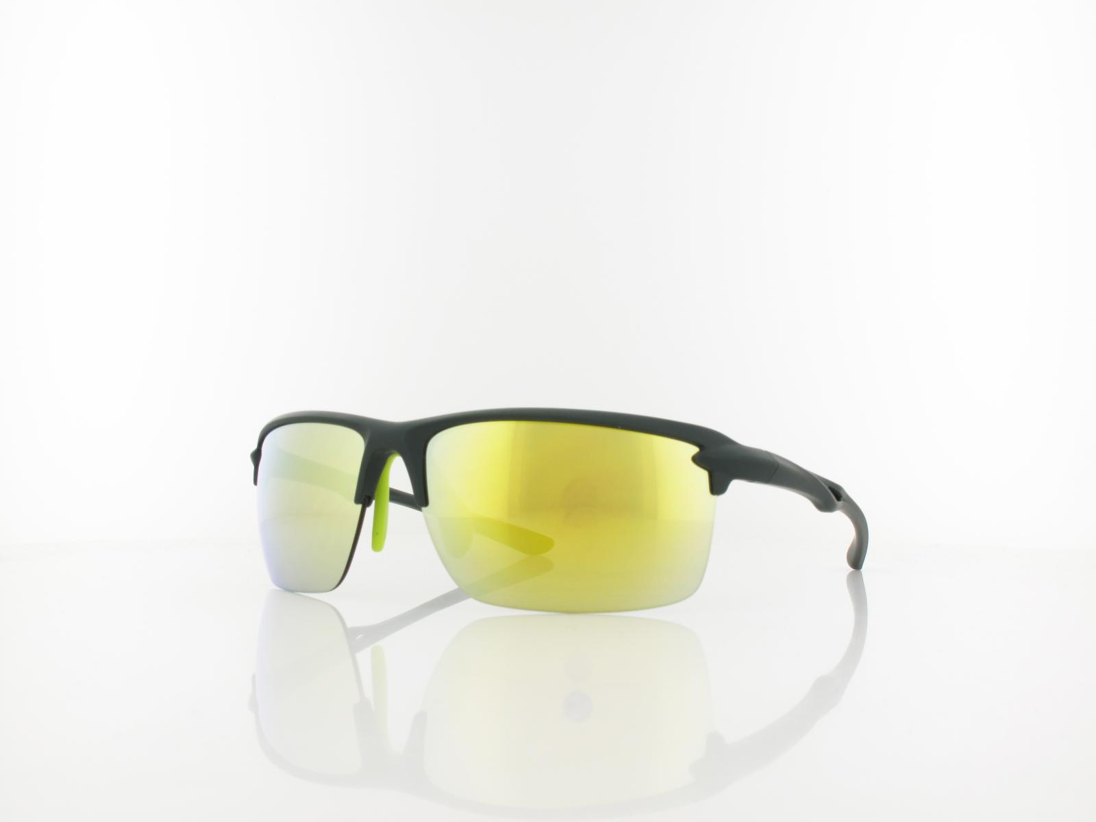 Brilando | Premium Sport M1080 66 | matte green / brown yellow mirror