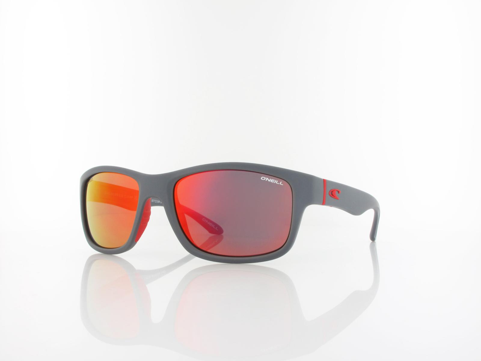O'Neill | ONS 9029 2.0 108P 57 | matte grey red / red mirror polarized