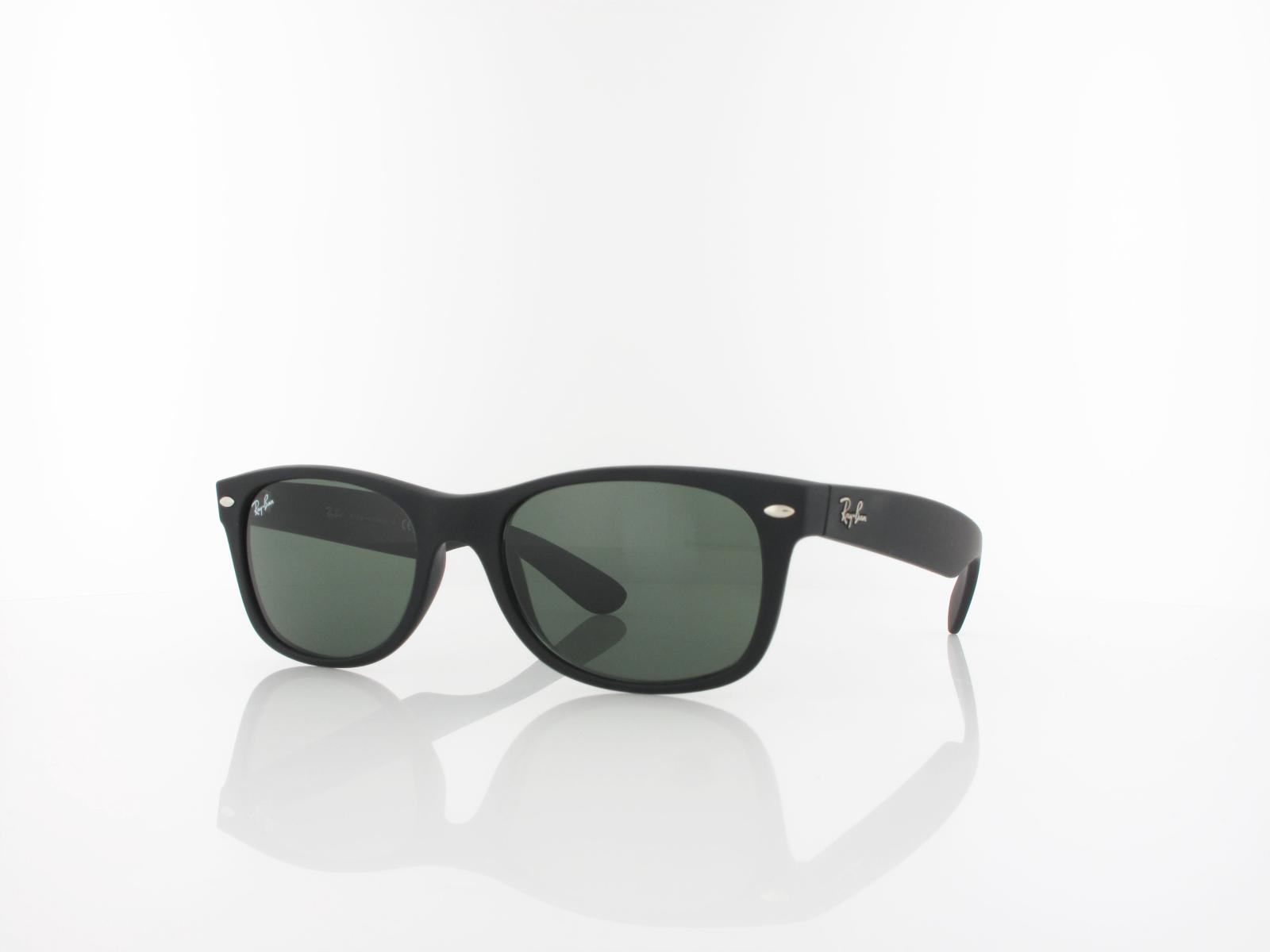 Ray Ban New Wayfarer RB2132 622 52 black rubber green