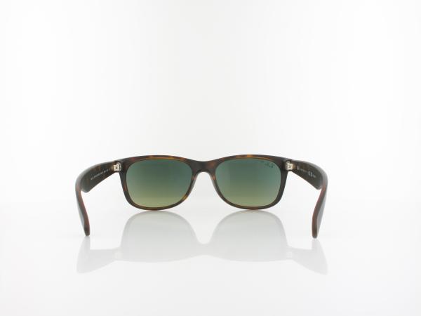 Ray Ban | New Wayfarer RB2132 894/76 55 | matte havana / blue green mirror polar